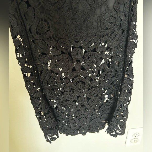 Zara macrame knit midi dress - Picture 7 of 10